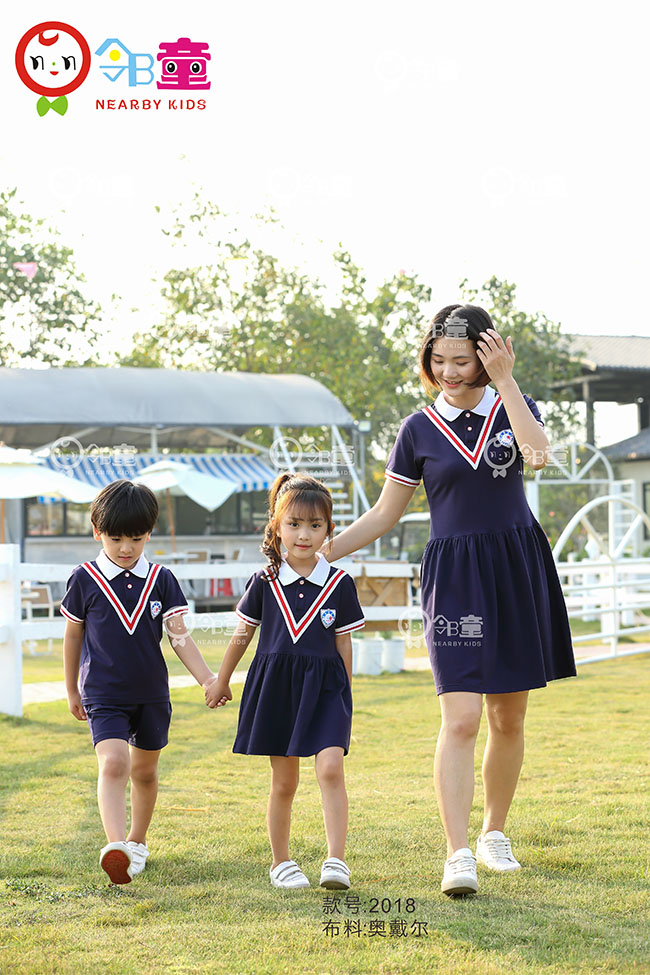 歐美幼兒園園服，最新時尚夏季禮服教師園服