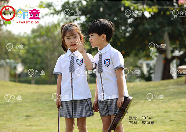 夏季最新款幼兒園園服，清爽脫俗班服