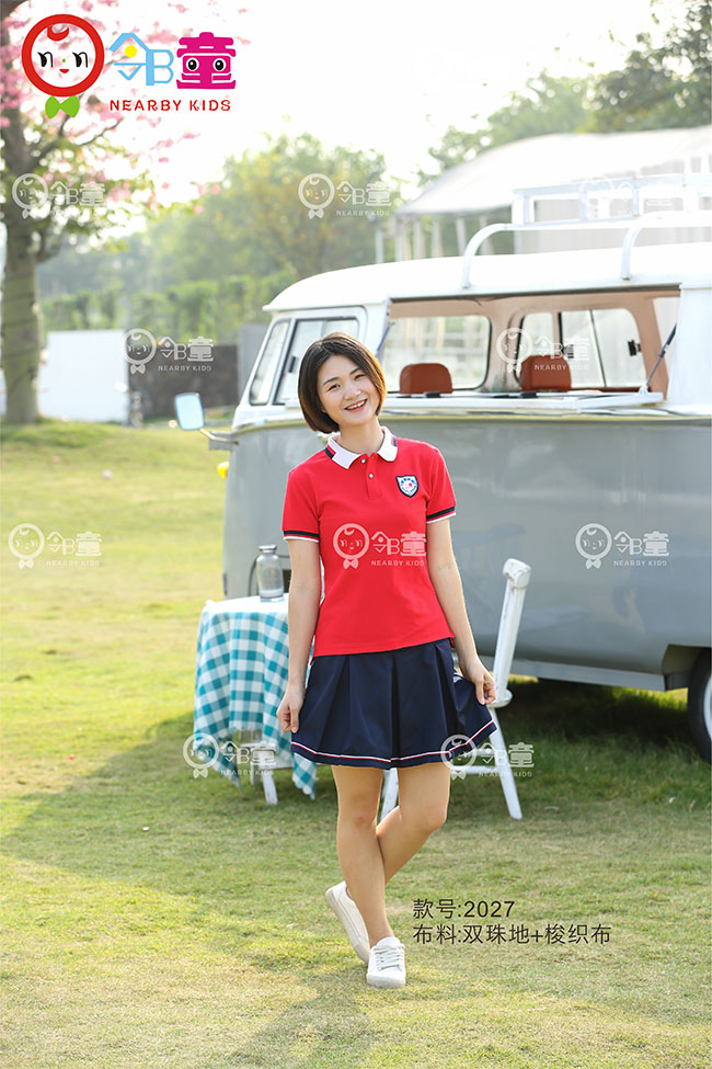 最新款夏裝貴族幼兒園禮服教師園服，廠家直銷