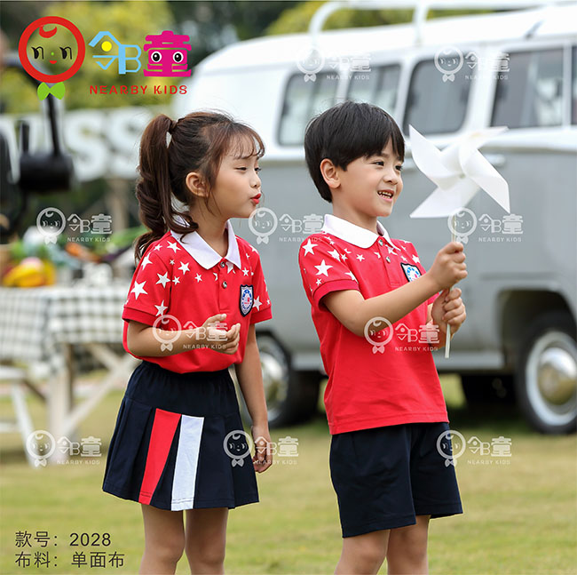 夏季國(guó)際高檔幼兒園園服禮服制定